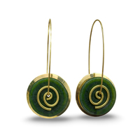 Gold_greenstone_spiral_drop_earring_large_small